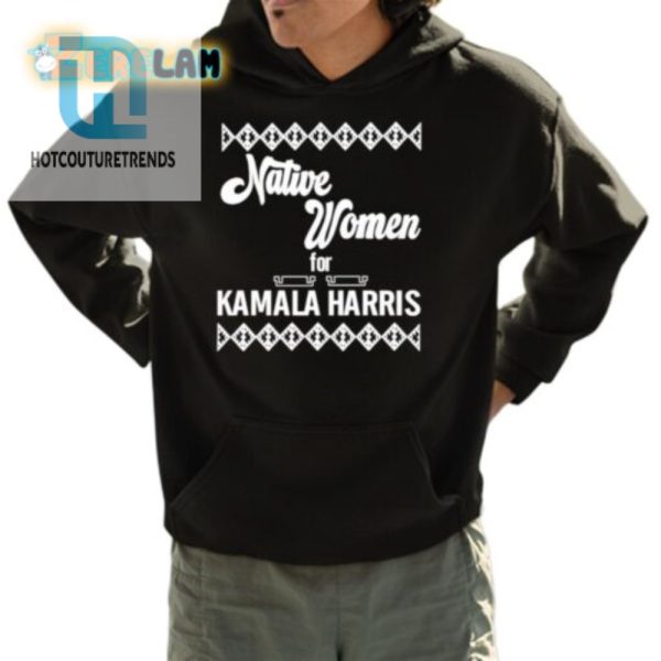 Funny Deb Haaland Tee Native Women Support Kamala hotcouturetrends 1 3