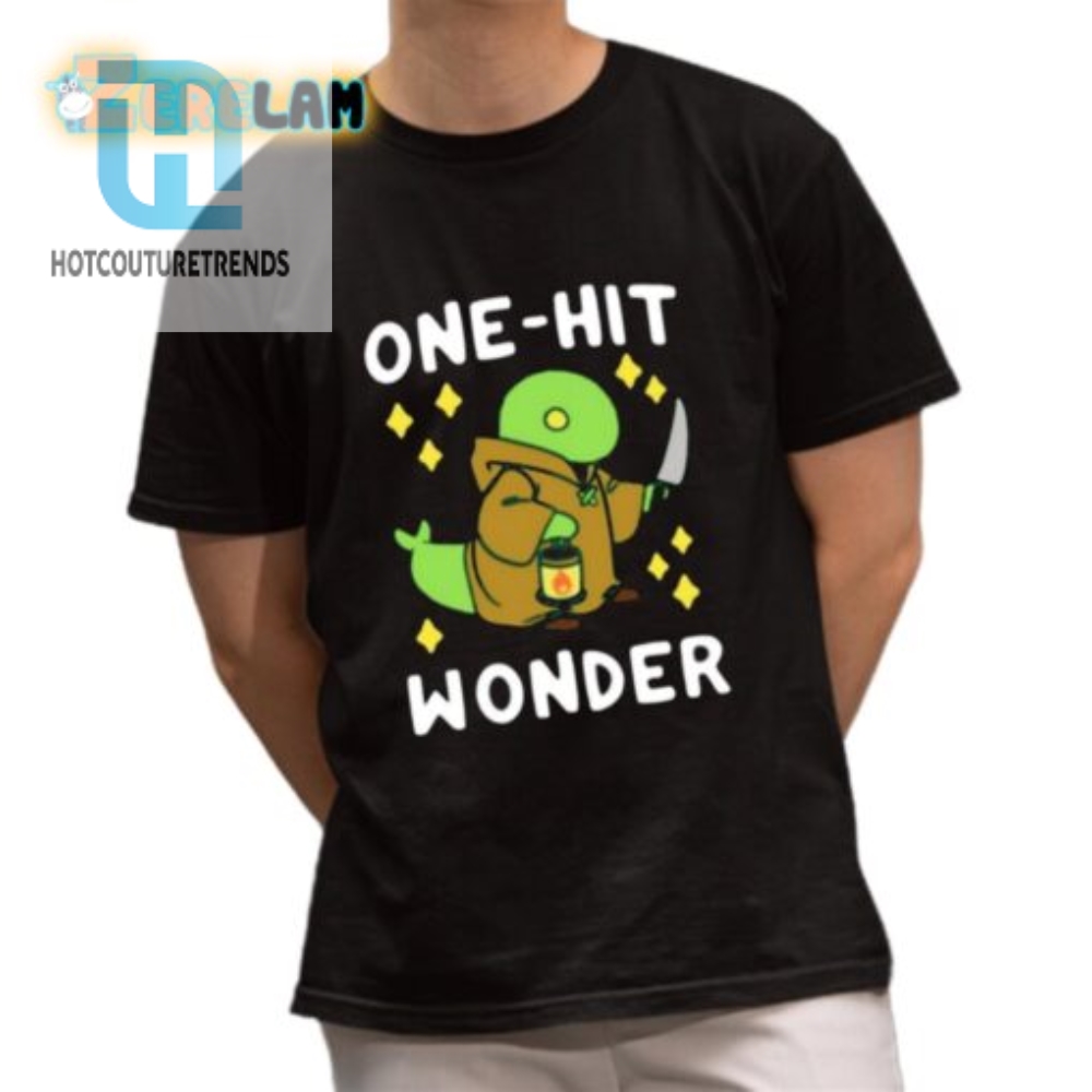 Get Stabbed With Style Hilarious Tonberry One Hit Wonder Tee