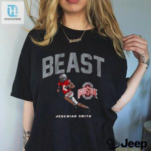 Ohio State Buckeyes Football Jeremiah Smith Beast T Shirt hotcouturetrends 1 3