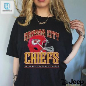 Kansas City Chiefs Helmet Garment Dyed Heavyweight T Shirt hotcouturetrends 1 3