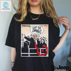 Georgia At Alabama Theyre Eating The Dawgs Trump Shirt hotcouturetrends 1 3