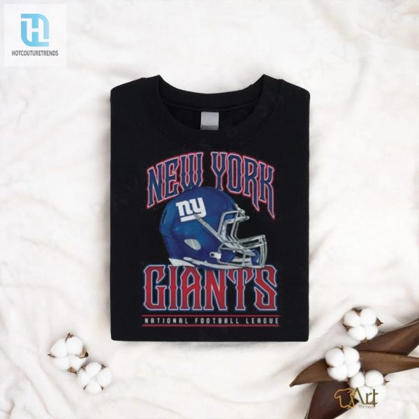 New York Giants Helmet Garment Dyed Heavyweight T Shirt hotcouturetrends 1 2