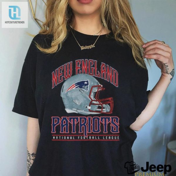 New England Patriots Helmet Garment Dyed Heavyweight T Shirt hotcouturetrends 1 3