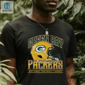 Green Bay Packers Helmet Garment Dyed Heavyweight T Shirt hotcouturetrends 1 1