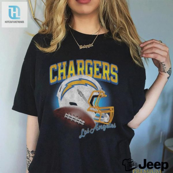 Los Angeles Chargers Icon Heavyweight T Shirt hotcouturetrends 1 3