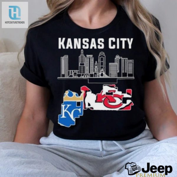 Missouri Skyline Kansas City Chiefs X Kansas City Royals Shirt hotcouturetrends 1