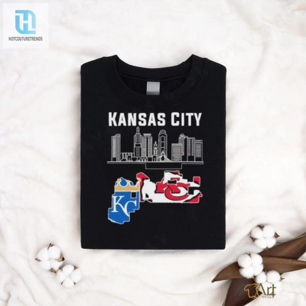 Missouri Skyline Kansas City Chiefs X Kansas City Royals Shirt hotcouturetrends 1 2