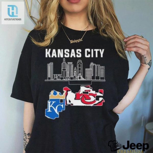 Missouri Skyline Kansas City Chiefs X Kansas City Royals Shirt hotcouturetrends 1 3