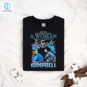 Never Underestimate A Woman Who Is A Lions Fan And Loves Ampbell Shirt hotcouturetrends 1 2