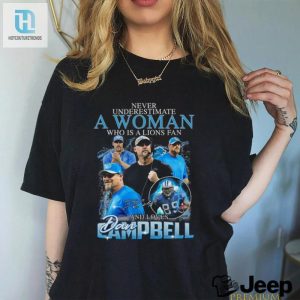 Never Underestimate A Woman Who Is A Lions Fan And Loves Ampbell Shirt hotcouturetrends 1 3