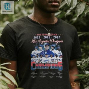 Los Angeles Dodgers 2024 West Division Champs Back To Back To Back T Shirt hotcouturetrends 1 1