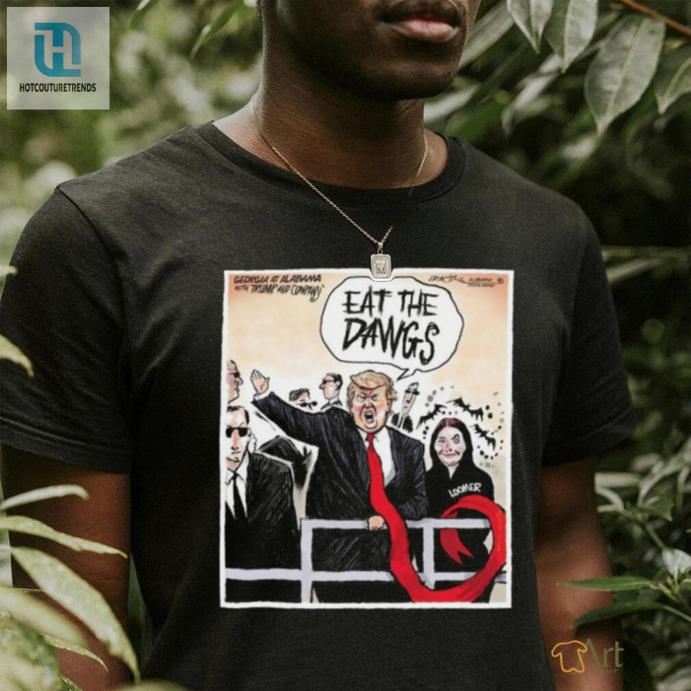 Trump Breaks Out New Cheer For Alabama Georgia Game Shirt 