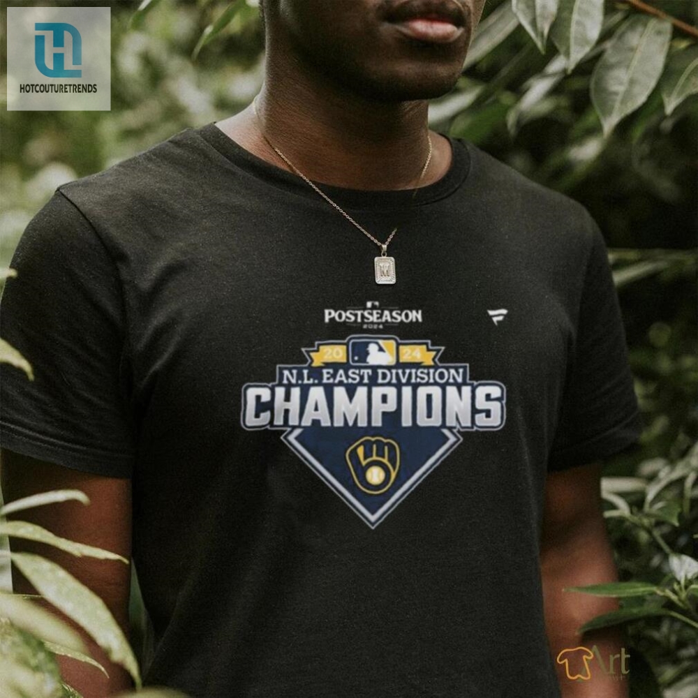 Milwaukee Brewers 2024 Nl Central Division Champions Shirt 