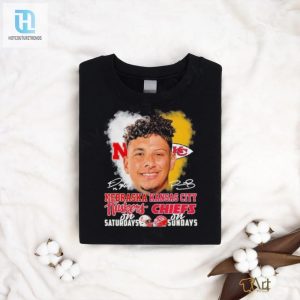 Raiola Mahomes Faces Huskers On Saturdays X Chiefs On Sundays Signatures Shirt hotcouturetrends 1 2