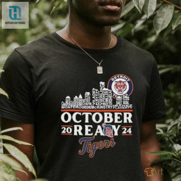 Detroit Tigers Skyline Players Name October Ready 2024 Shirt hotcouturetrends 1 1