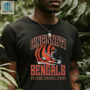 Cincinnati Bengals Helmet Garment Dyed Heavyweight T Shirt hotcouturetrends 1 1