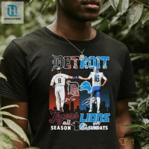 Detroit Tigers All Season X Detroit Lions On Sundays Shirt hotcouturetrends 1 1