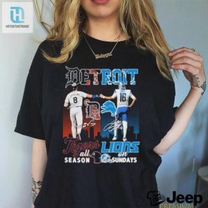 Detroit Tigers All Season X Detroit Lions On Sundays Shirt hotcouturetrends 1 3