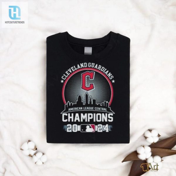 Cleveland Guardians Skyline American League Central Champs 2024 Shirt hotcouturetrends 1 2