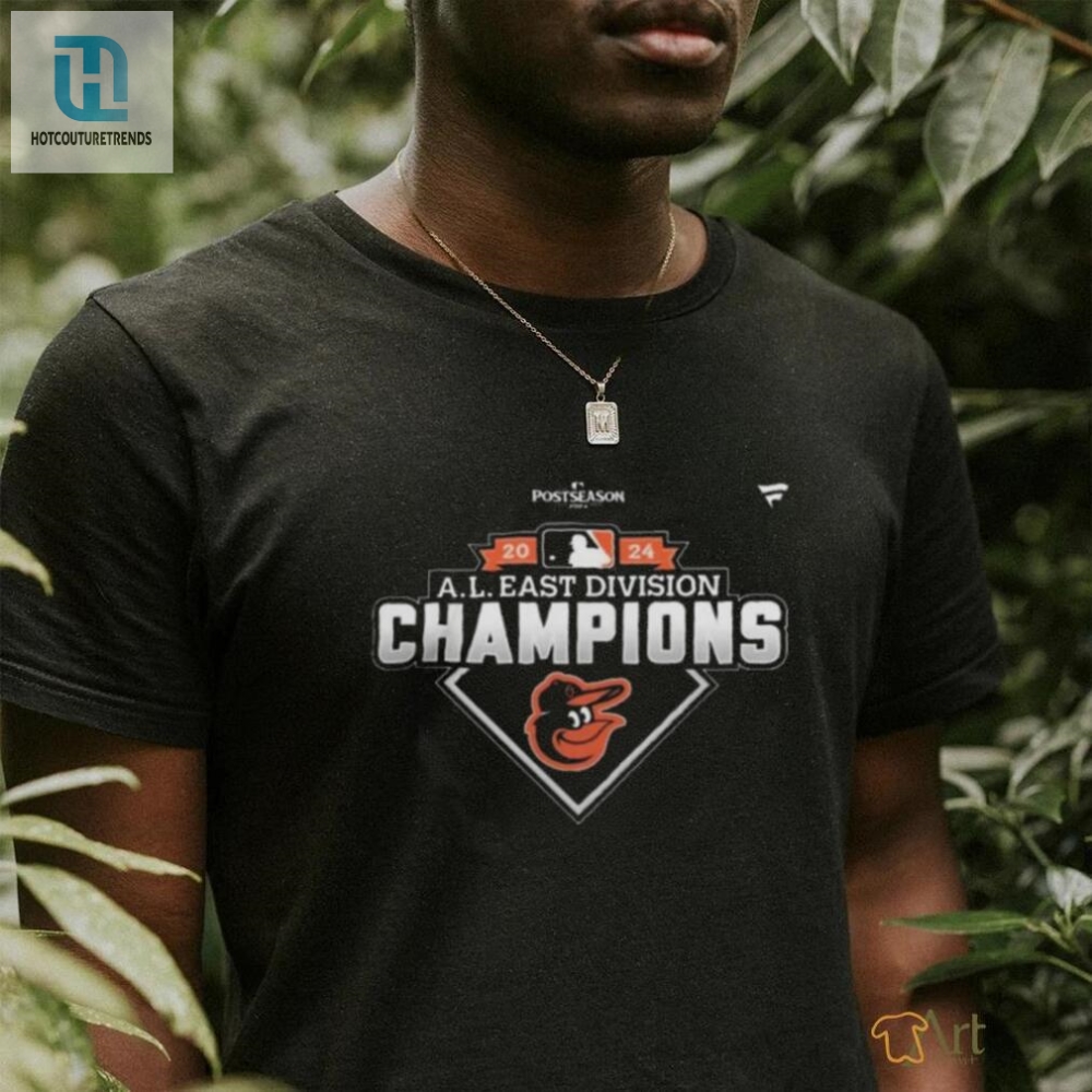 Baltimore Orioles 2024 Al East Division Champions Locker Room Shirt 