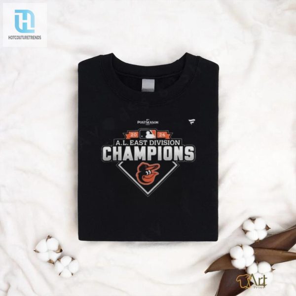 Baltimore Orioles 2024 Al East Division Champions Locker Room Shirt hotcouturetrends 1 2