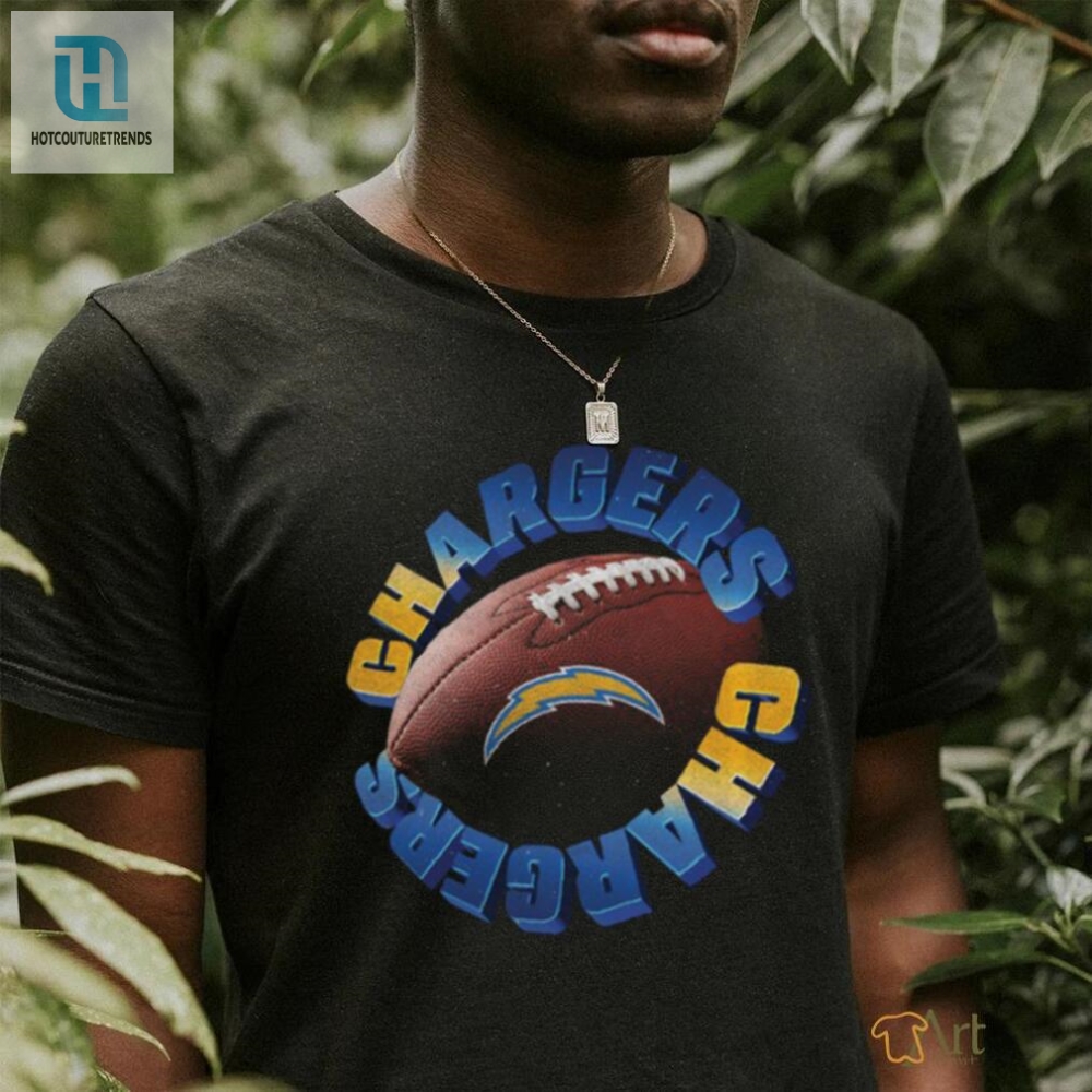 Los Angeles Chargers Spiral Heavyweight T Shirt 