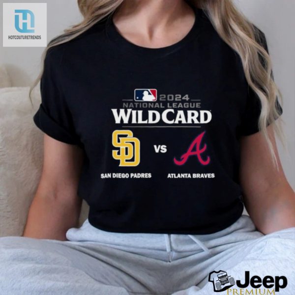 San Diego Padres Vs Atlanta Braves 2024 Mlb National League Wild Card Shirt hotcouturetrends 1