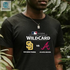 San Diego Padres Vs Atlanta Braves 2024 Mlb National League Wild Card Shirt hotcouturetrends 1 1