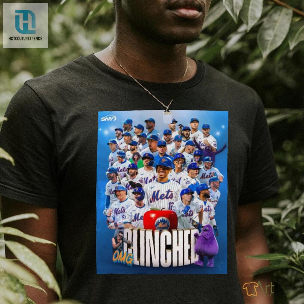 The New York Mets Clinched Are Headed To Postseason 2024 Mlb National League East Division Poster T Shirt 