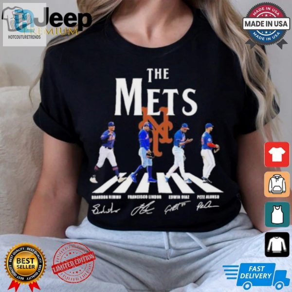 The New York Mets Abbey Road Nimmo Lindor Diaz And Alonso Shirt hotcouturetrends 1