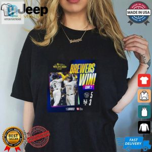 Milwaukee Brewers Win 5 3 New York Mets 2024 National League Wild Card Undaunted Shirt hotcouturetrends 1 2