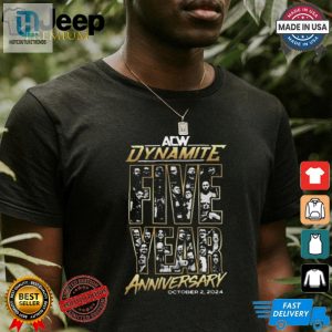 Best Dynamite 5 Year Anniversary Shirt hotcouturetrends 1 3