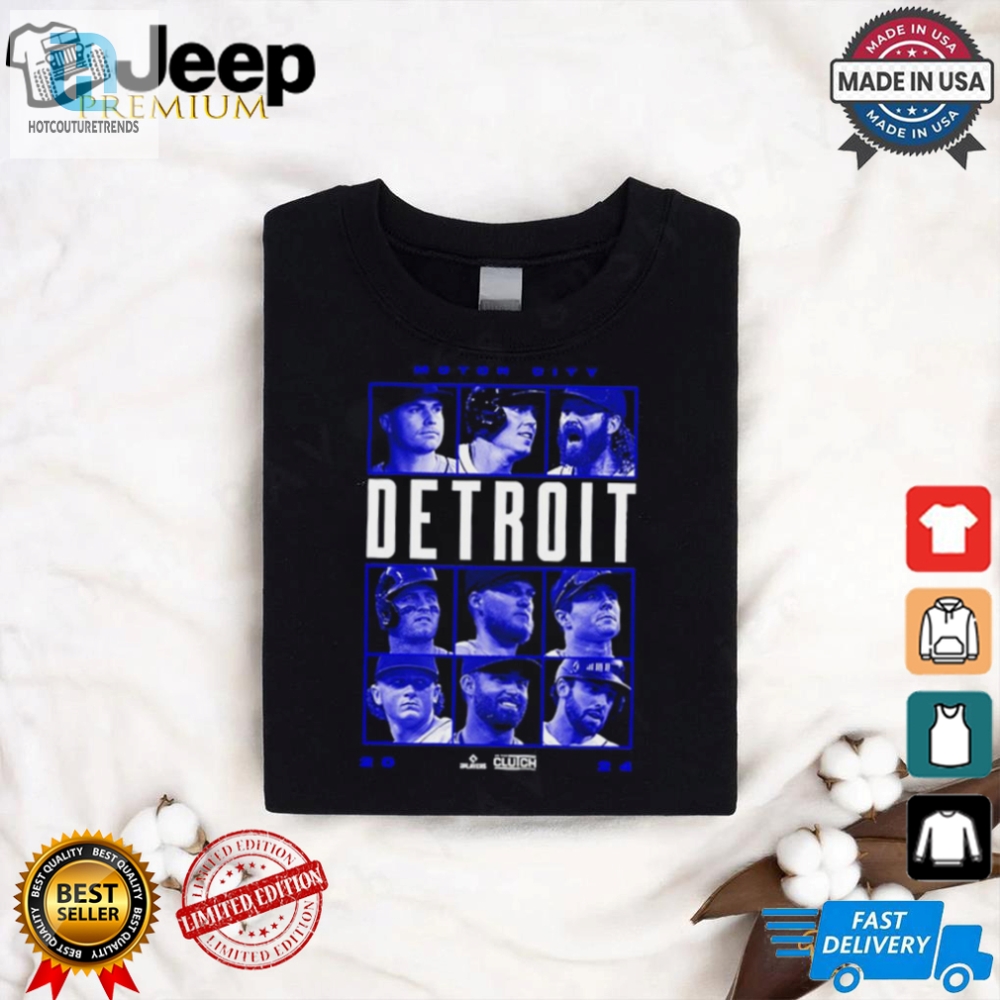 Detroit Motor City Mlbpa Players 2024 Shirt 