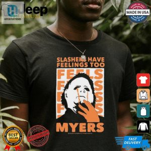 Riot Society Halloween 2024 Michael Myers Slashers Have Feelings Too Painting T Shirt hotcouturetrends 1 3