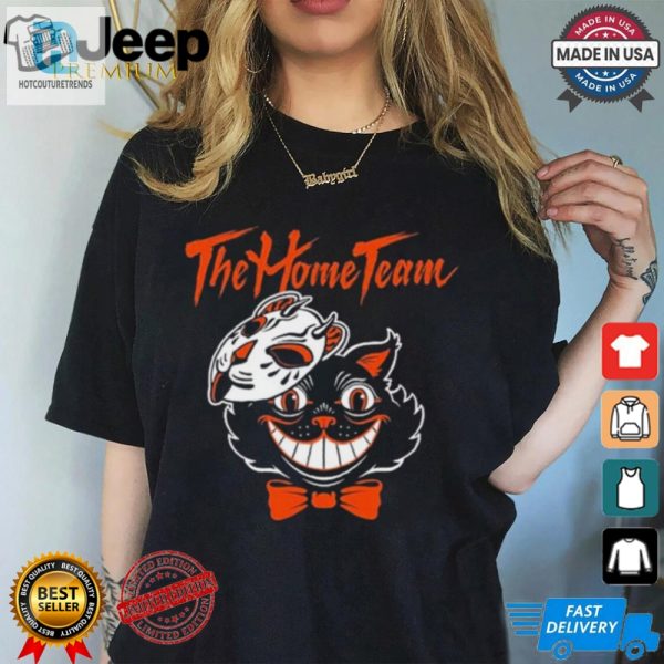 The Home Team Cat Mask Halloween 2024 Painting T Shirt hotcouturetrends 1 2