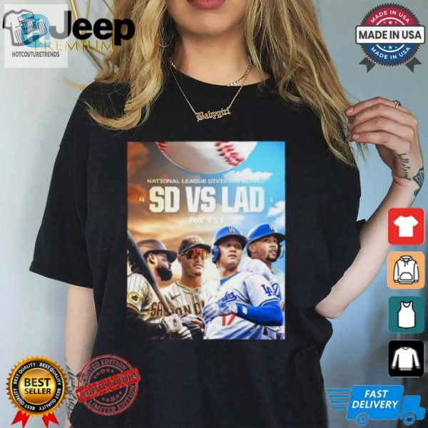 San Diego Padres Vs Los Angeles Dodgers 2024 National League Division Series Shirt hotcouturetrends 1 2