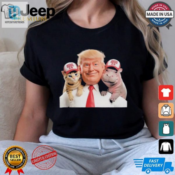 Official Donald Trump Furry Chonky Dream Team Moo Deng 24 Funny Design T Shirt hotcouturetrends 1