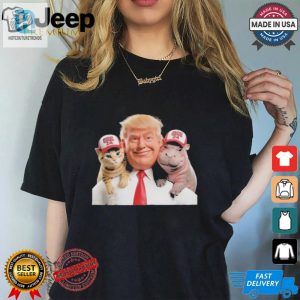 Official Donald Trump Furry Chonky Dream Team Moo Deng 24 Funny Design T Shirt hotcouturetrends 1 2