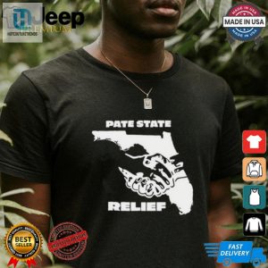 Pate State Material Florida Relief Painting T Shirt hotcouturetrends 1 3