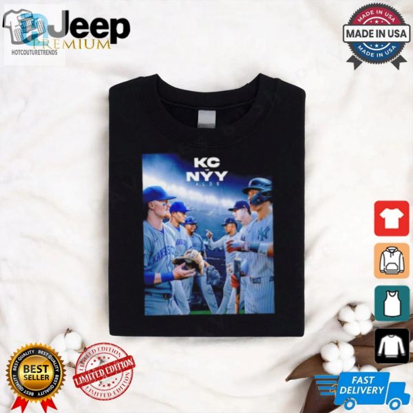 Kansas City Royals Vs New York Yankees 2024 Mlb Playoff Al Poster Shirt hotcouturetrends 1 1