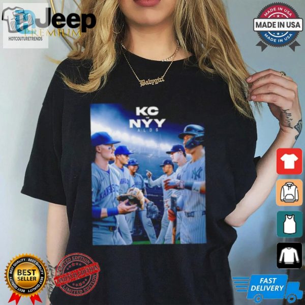 Kansas City Royals Vs New York Yankees 2024 Mlb Playoff Al Poster Shirt hotcouturetrends 1 2