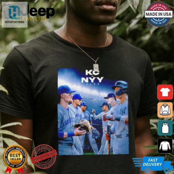 Kansas City Royals Vs New York Yankees 2024 Mlb Playoff Al Poster Shirt hotcouturetrends 1 3