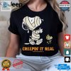 Creepin It Real Peanuts Snoopy Woodstock Mummy T Shirt hotcouturetrends 1