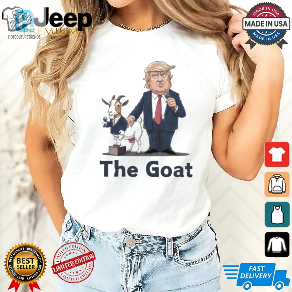 Official Donald Trump The Goat 2024 Shirt 