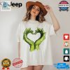 Official Grinch Green Hands Heart Art T Shirt hotcouturetrends 1