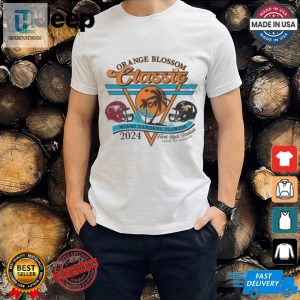 Alabama State Hornets Vs. North Carolina Central Eagles Football 2024 Orange Blossom Classic T Shirt hotcouturetrends 1 3