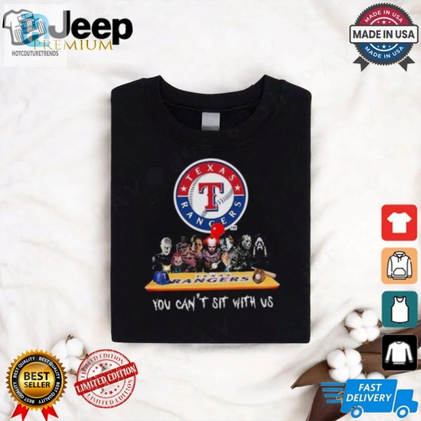 Original Texas Rangers Mlb Horror Movies Halloween You Cant Sit With Us 2024 Shirt hotcouturetrends 1