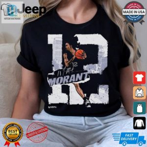 Ja Morant Memphis Grizzlies Rough Signature T Shirt hotcouturetrends 1 3