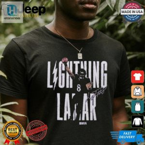 Lightning Lamar Jackson Baltimore Ravens Touchdown Leap Shirt hotcouturetrends 1 1