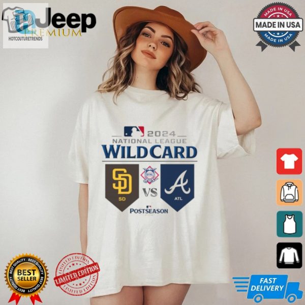 San Diego Padres Vs Atlanta Braves 2024 Nl Wild Card Game T Shirt hotcouturetrends 1 1